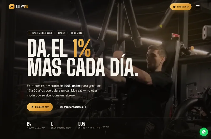 Web del entrenador BULKYIAN