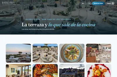 Galería de platos de Lucero Playa