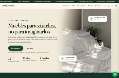 Una web ya montada